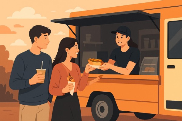 푸드트럭 데이트 이미지
