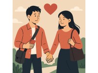 연애의 꾸준함을 상징하는 이미지