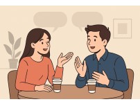 연인 대화 이미지