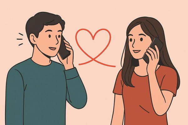 첫 통화 이미지
