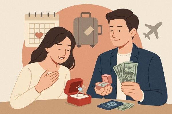 연인을 위한 결혼 준비 이미지