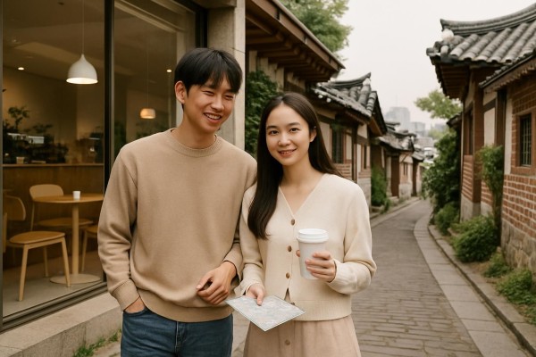 서울·수도권 감성 카페 투어와 북촌·익선동 골목 산책으로 완성하는 연인 데이트 플랜