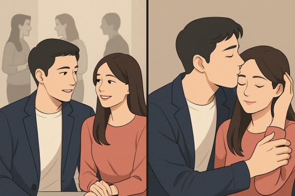 타인 앞에서의 언행과 단둘이 있을 때의 차이 — 연인이 보여주는 공적·사적 신호 읽기
